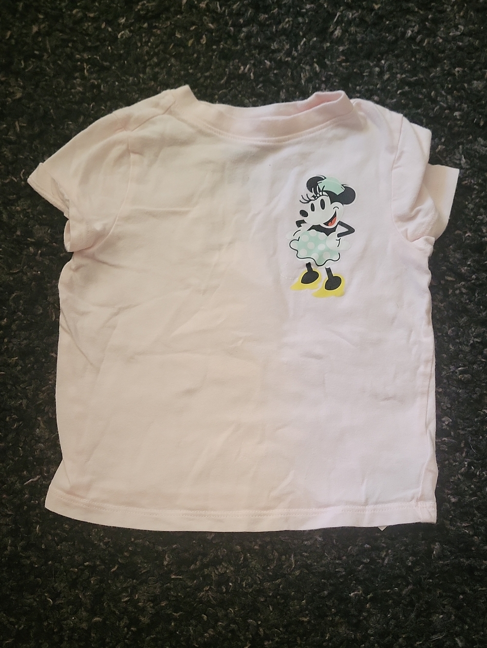 Disney Light Pink Minnie Graphic Short Sleeve Tee